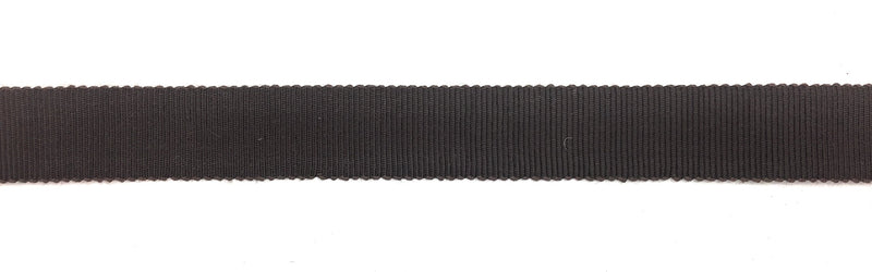 5/8" Grossgrain Ribbon Cotton/Rayon Color Chocolate Brown Made in Switzerland -5 Yards - BeesActive Australia