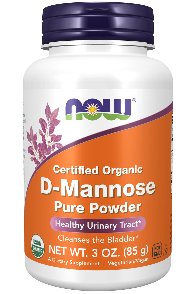 NOW Foods, D-Mannose Pure Powder, 3 oz (85 g)