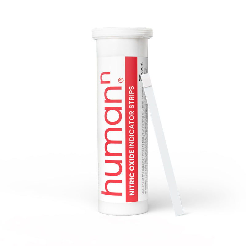 Humann - Nitric Oxide I Indicator Strips - Test salivary Nitrite Levels - 1 Tube of 25 Strips - BeesActive Australia