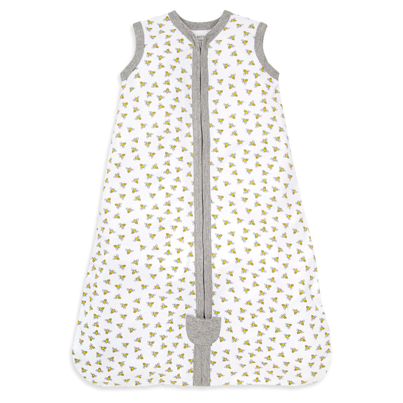 Burt's Bees Baby Beekeeper Infant Wearable Blanket, 100% Organic Cotton Unisex, Girl, Boy Swaddle Transition Sack - Light Weight 0.5 TOG or Medium Weight 1.5 TOG - Newborn Essentials Sleep Clothes Lightweight (0.5 TOG) Honey Bee Cloud - BeesActive Australia