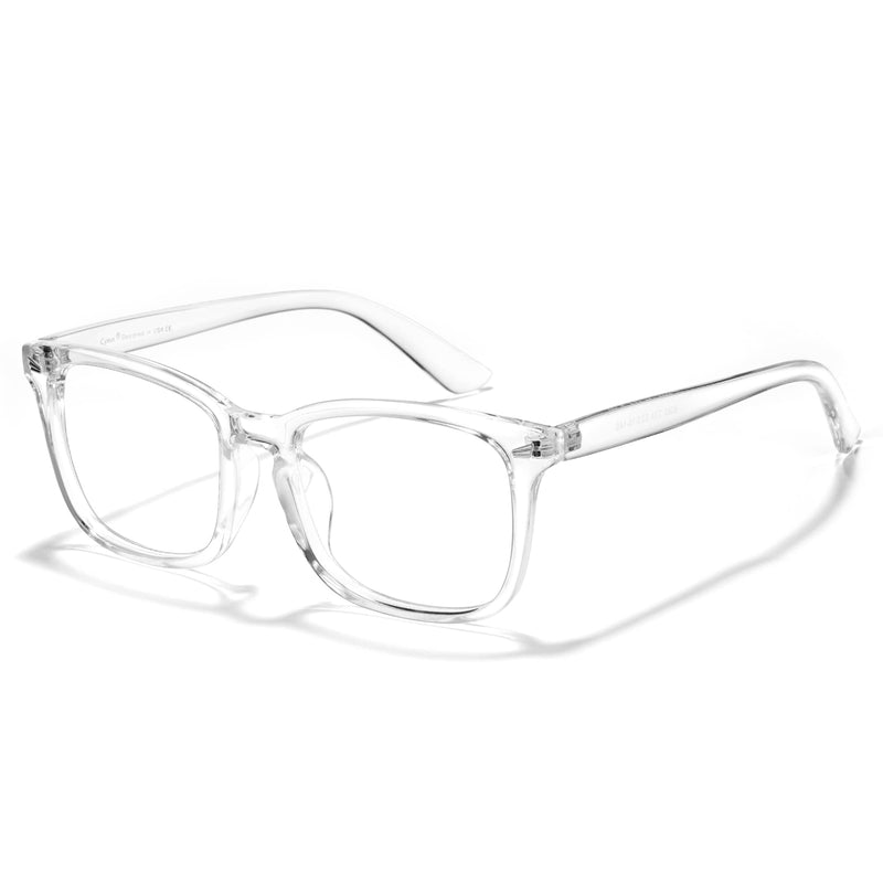Cyxus Clear Blue Light Glasses for Women Men Reduce Eye Strain UV Blocking for Computer Screen 05-clear - BeesActive Australia