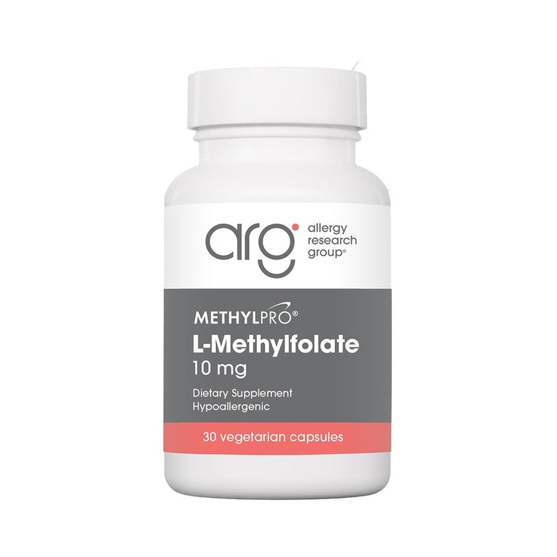 MethylPro L-Methylfolate 10 mg Active Folate, 30 Capsules | Active Folate for Methylation Support and Biochemical Reactions, Highly Bioavailable and Hypoallergenic 30 Count (Pack of 1)