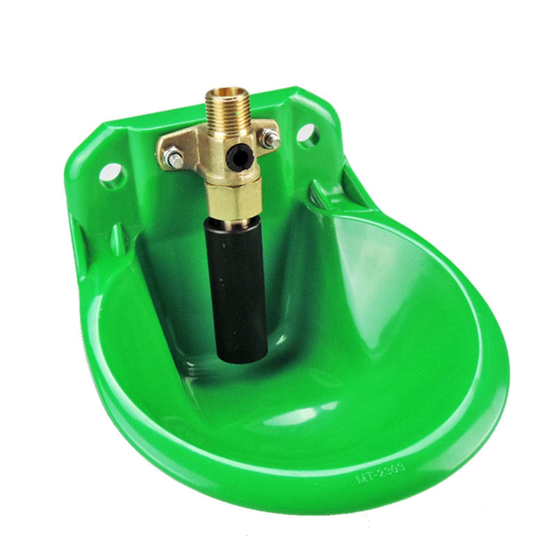Automatic Goat Waterer Sheep Water Bowl Drinker Water Trough Cups for Goat Calves Cattle Pig Dog Piglets Livestock Wateing Syatem with Brass Water Valve - BeesActive Australia