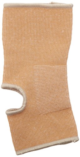 Rolyan Knit Ankle Sleeve, Foot & Ankle Compression Sleeve, Tan, Medium