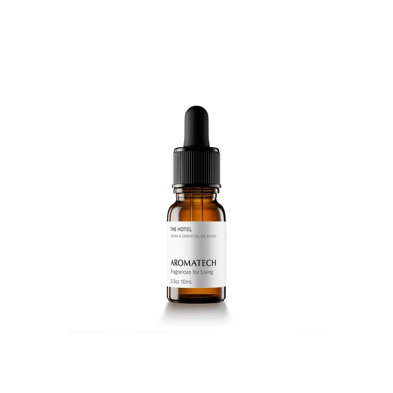 AromaTech The Hotel Aroma Essential Oil Blend: Luxury Hotel Inspired Aromatherapy with Lemon, Lavender, Peach & Pine for Ultrasonic Diffusers & Nebulizers (10 mL, The Hotel) 0.33 Fl Oz (Pack of 1) - BeesActive Australia