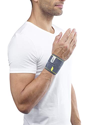 Push Sports Wrist Support Brace for Sports & Athletics - Relieve Pain from Tendonitis, Sports Fractures (Left) - Wrist Support Weight Lifting, Wrist Support Brace, Wrist Brace for Weightlifting Left