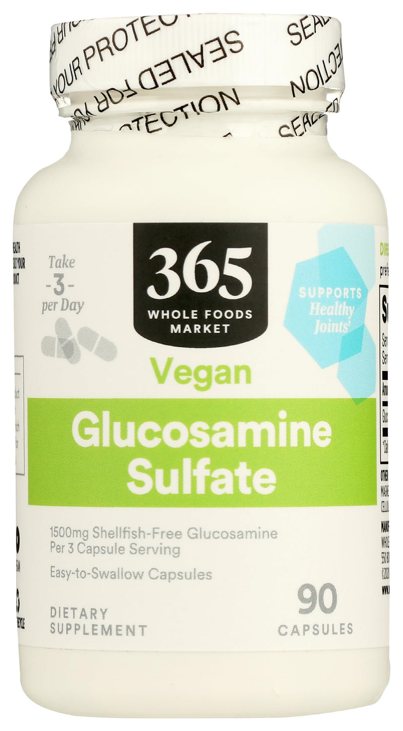 365 by Whole Foods Market, Glucosamine Sulfate Vegan, 90 CT 90 Count (Pack of 1) - BeesActive Australia