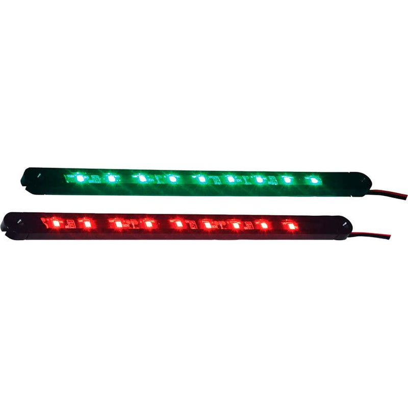 T-H Marine LED Flex Strip Bow Light Set, Red & Green
