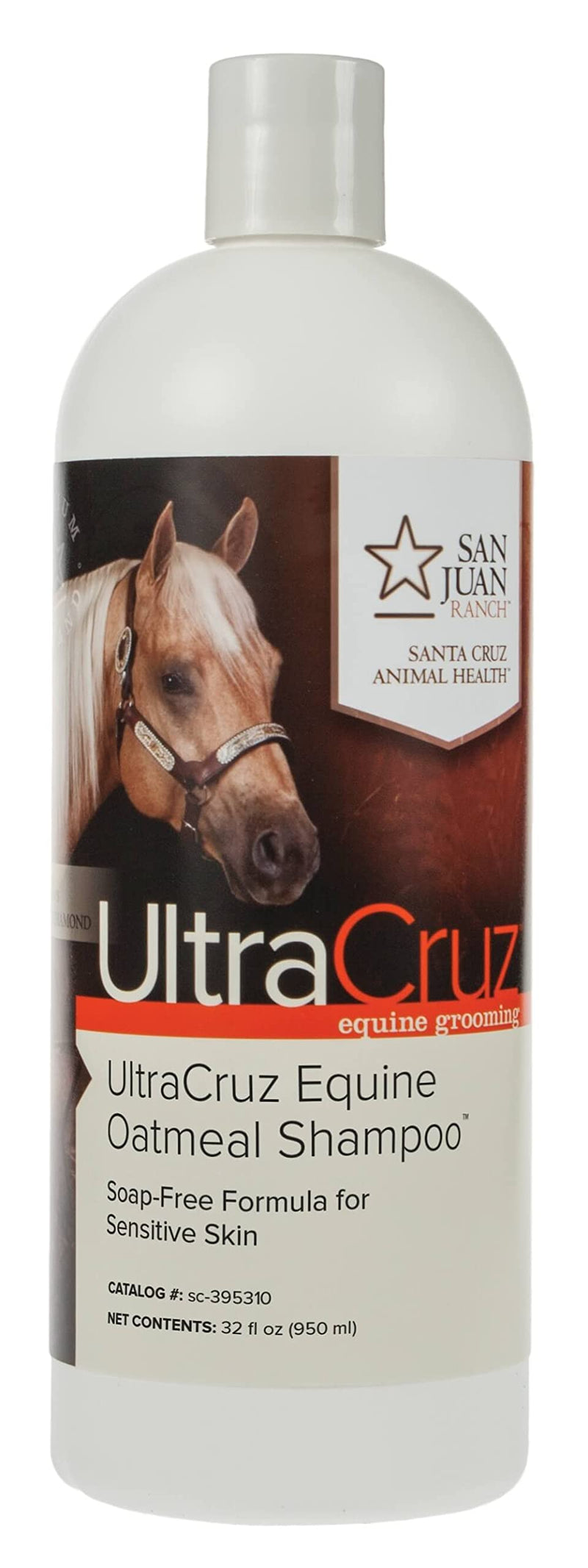 UltraCruz Equine Oatmeal Horse Shampoo, 32 oz,sc-395310,White - BeesActive Australia