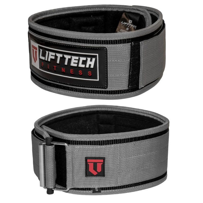 5" Men's Foam Weightlifting Belt, Gray/Black Medium