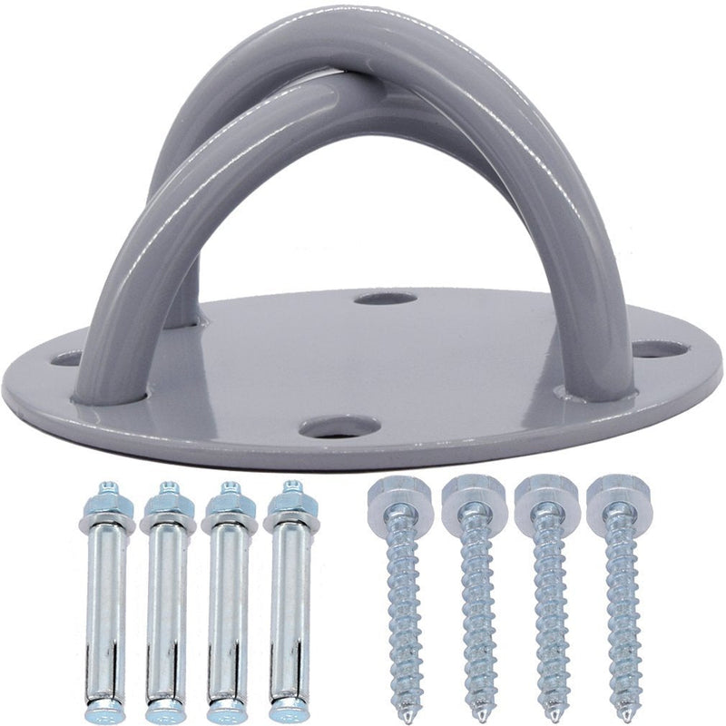 Wall Ceiling Mount Bracket for Gym & Home Suspension Straps Anchor for Olympic Rings Fitness Training Yoga Swing Battle Ropes Resistance Band & Boxing Equipment - BeesActive Australia