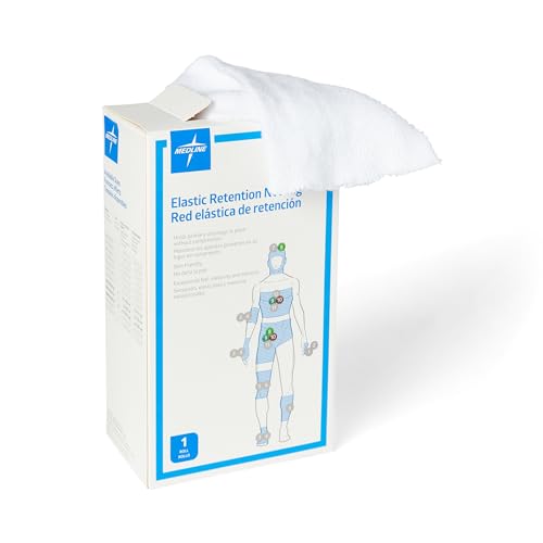 Medline Stretch Tubular Elastic Dressing Retention Net, Size 10, 41" x 25 yd., Ideal for Wound Care, Single Pack