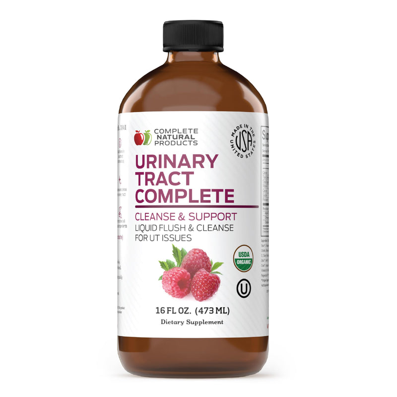 Complete Natural Urinary Tract Complete 8oz - Liquid Supplement for Urinary Tract Health with Organic Cranberry, D-Mannose, Beet Root, Fennel Seed, and Turmeric 8 Fl Oz (Pack of 1)