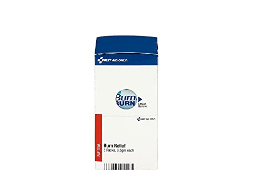First Aid Only FAE-7006 SmartCompliance Refill Burn Gel, 6 Count