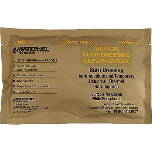Waterjel Military Burn Dressing 19" x 11" by Safeguard Medical