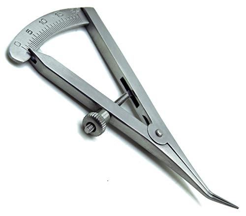 Superior Dental Castroviejo Caliper 0 to 20 mm Angled 3.25" Surgical Instruments