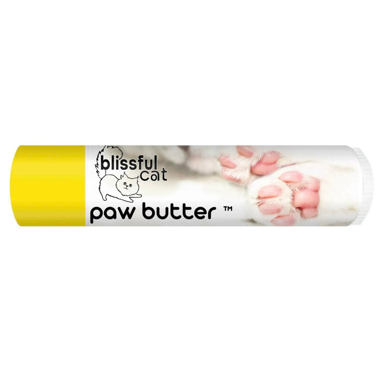 The Blissful Cat Paw Butter, Moisturizer for Dry Paw Pads, Softens and Protects Rough Feet, Versatile, Lick-Safe Balm, 0.15 oz. 0.15 Ounce (Pack of 1) - PawsPlanet Australia