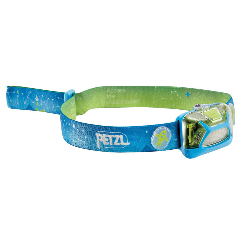 PETZL TIKKID Kids' Headlamp - Compact 20 Lumen Headlamp for Children 3 Years and Older - Blue