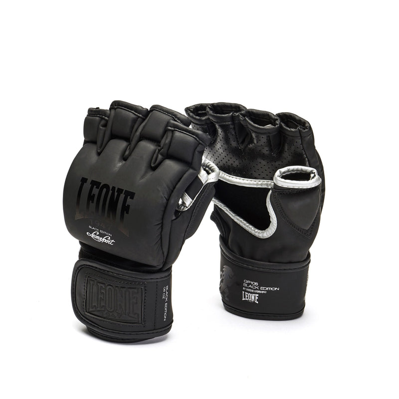 Leone 1947, Black Edition MMA Gloves Small