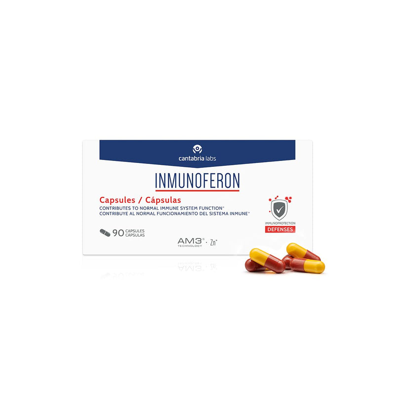 Inmunoferon AM3 Zinc, 90 Capsules 2 Count (Pack of 1)