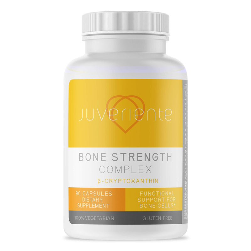 Bone Strength Complex/A Dietary Therapy of a Japanese Traditional Fruit, Packed with Vitamin C, D3, K2, Calcium, Phosphorus, Food Grade Strontium and Boron / 90 Capsules for 30 Days
