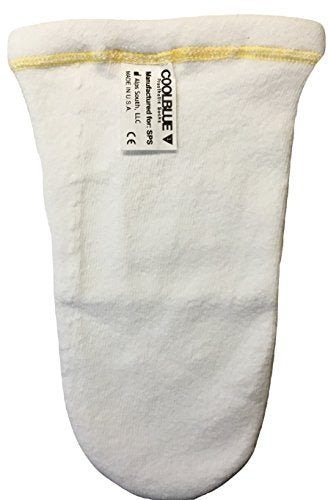 SPS Cool Blue Prosthetic Sock 1 Ply No Hole (Medium/Extra Short) (CB1MDXS2)