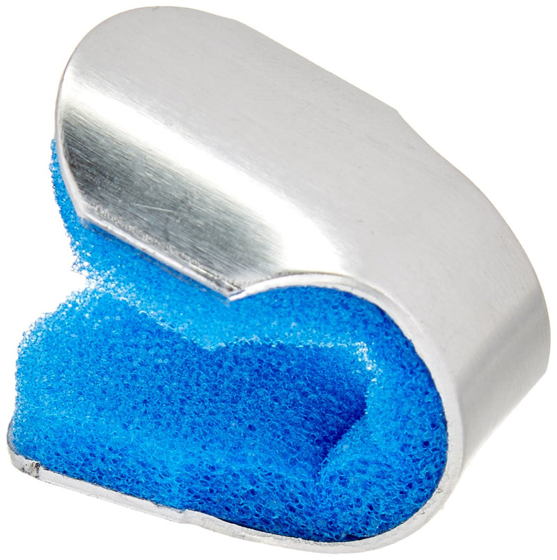Rolyan Finger Cot, Pack of 12 Foam Lined Aluminum Splints, Immobilizes & Protects The Inside, Top, & Tip of the Finger, Finger Splint, Comfortable & Quick Fracture & Injury Healing, 1" long, Small 1"