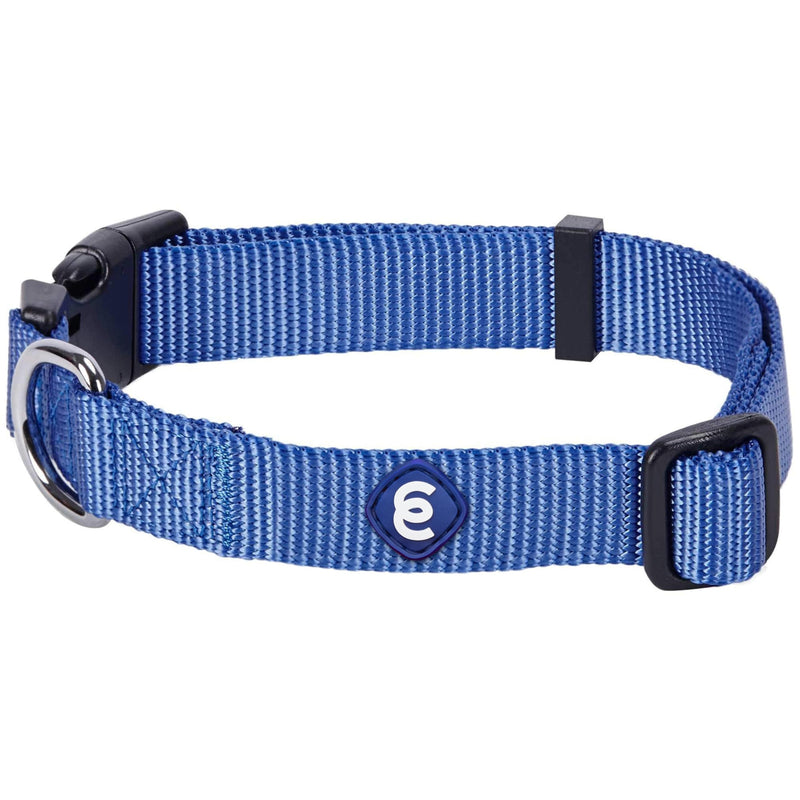 Blueberry Pet Essentials Small Dog Collar | Boy Dog Collars Fall | Male Dog Collar Small | Marina Blue Dog Collars for Small Dogs | Quick Release Dog Collar | Marina Blue Nylon Dog Collar Small (Pack of 1) - BeesActive Australia