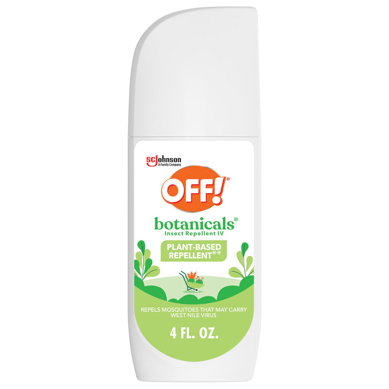 OFF! Botanicals Insect Repellent, Bug Spray & Mosquito Repellent, 4 Oz 4 Fl Oz (Pack of 1)