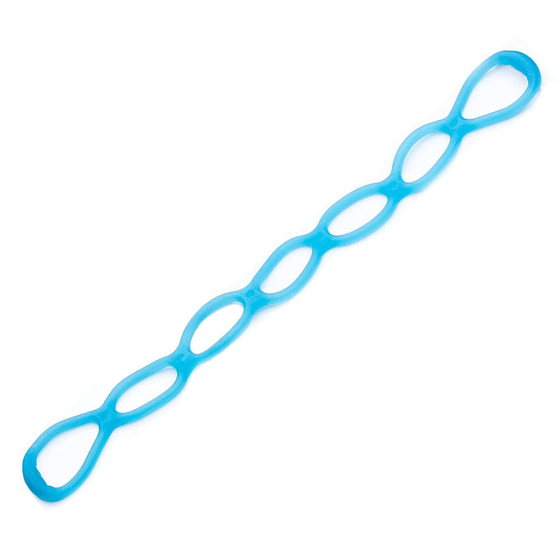 Walk at Home Workout Bands 7 Ring Adjustable Resistance Bands for Working Out Home Workout Walking Exercise Workout Bands Fitness Program Exercise Bands Stretch Bands for Recovery Blue - BeesActive Australia
