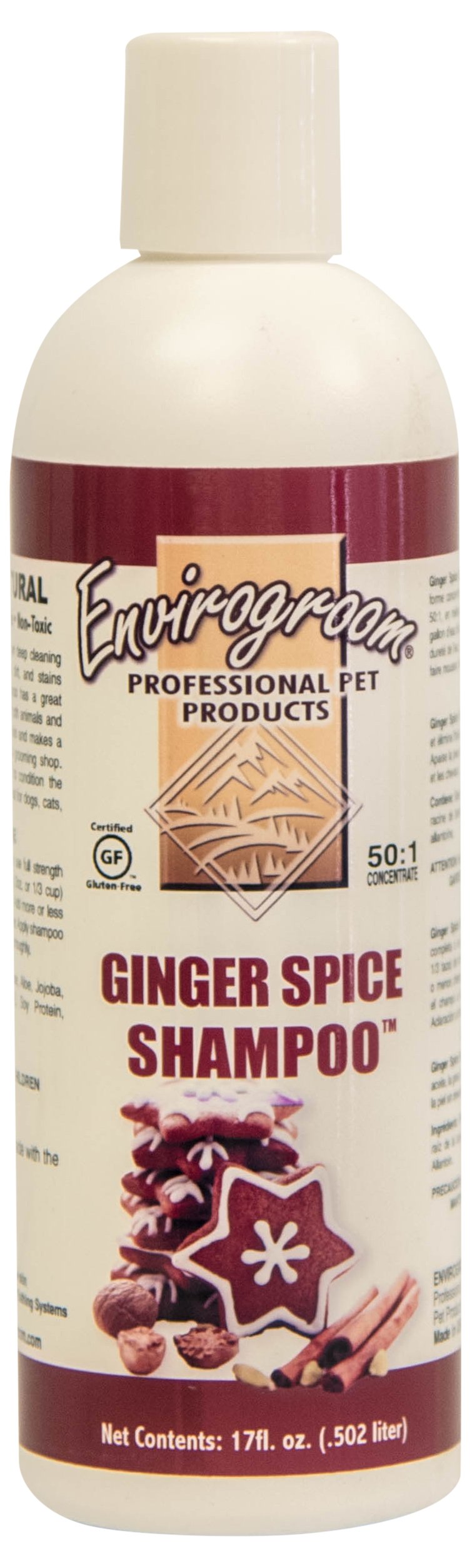 Envirogroom Ginger Spice Shampoo 17 oz - PawsPlanet Australia