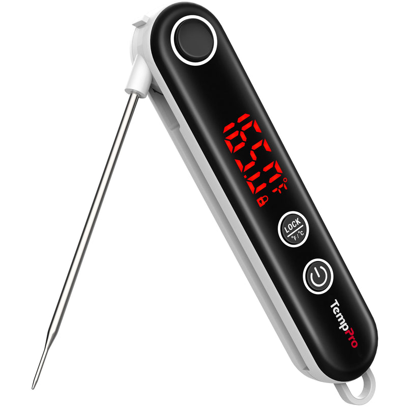 TempPro TP18 Instant Read Meat Thermometer Digital with Thermocouple Sensor, Cooking Food Thermometer for Grill, Smoker, BBQ, Oil Deep Frying, Candy, Kitchen Thermometer (Previously ThermoPro) - BeesActive Australia