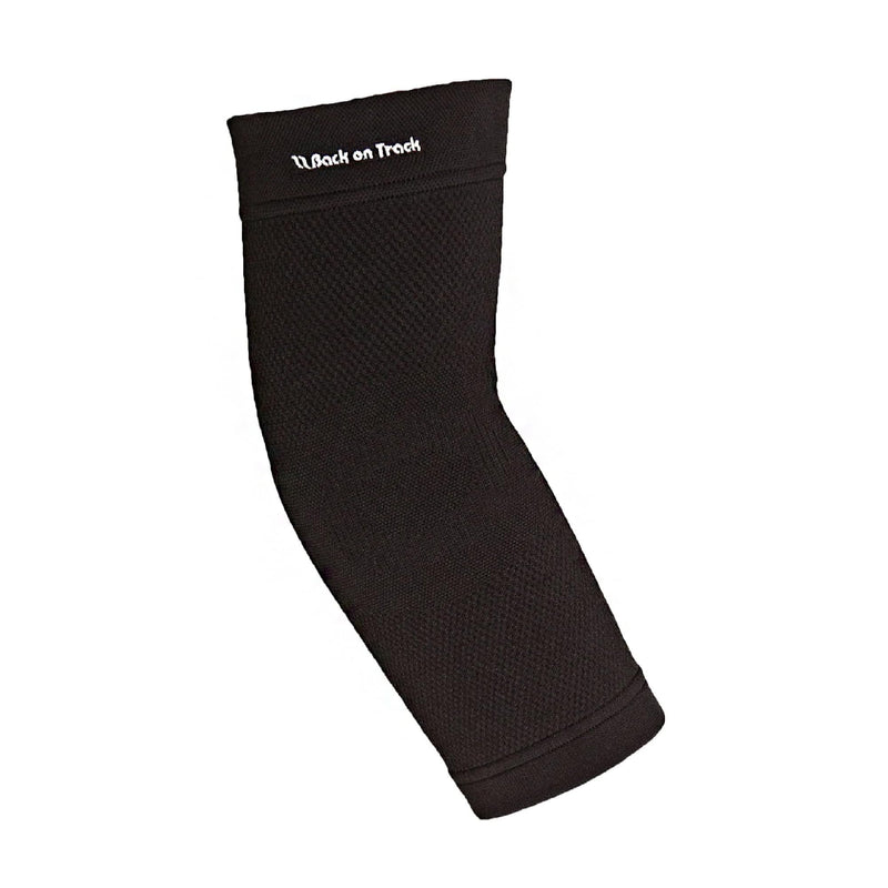 Back on Track Physio Elbow Brace 4-Way Stretch 1207 with Welltex Technology, Black, Large - BeesActive Australia