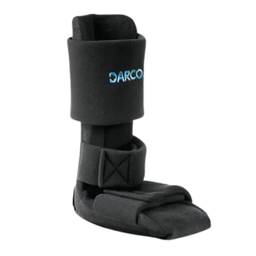 Darco Night Splint Wedge Black For Plantar Fasciitis and Achilles Tendonitis L4396 (Small NW1B) Small NW1B