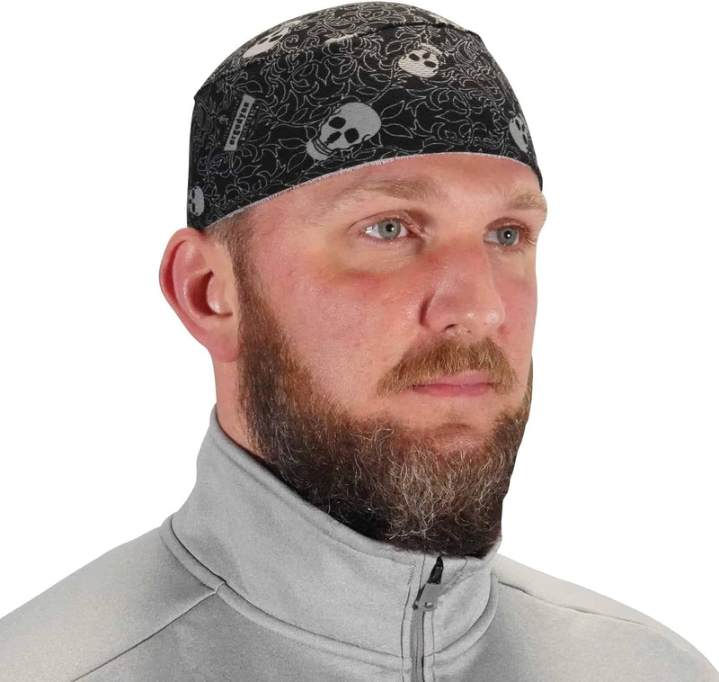 Ergodyne Chill Its 6630 Skull Cap, Lined with Terry Cloth Sweatband, Sweat Wicking - BeesActive Australia