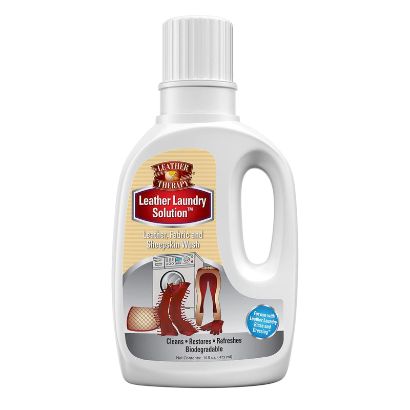 Laundry Solution, Gentle Machine Wash Detergent Alternative for Leather, Natural Fleece & Sheepskin, 16oz - BeesActive Australia
