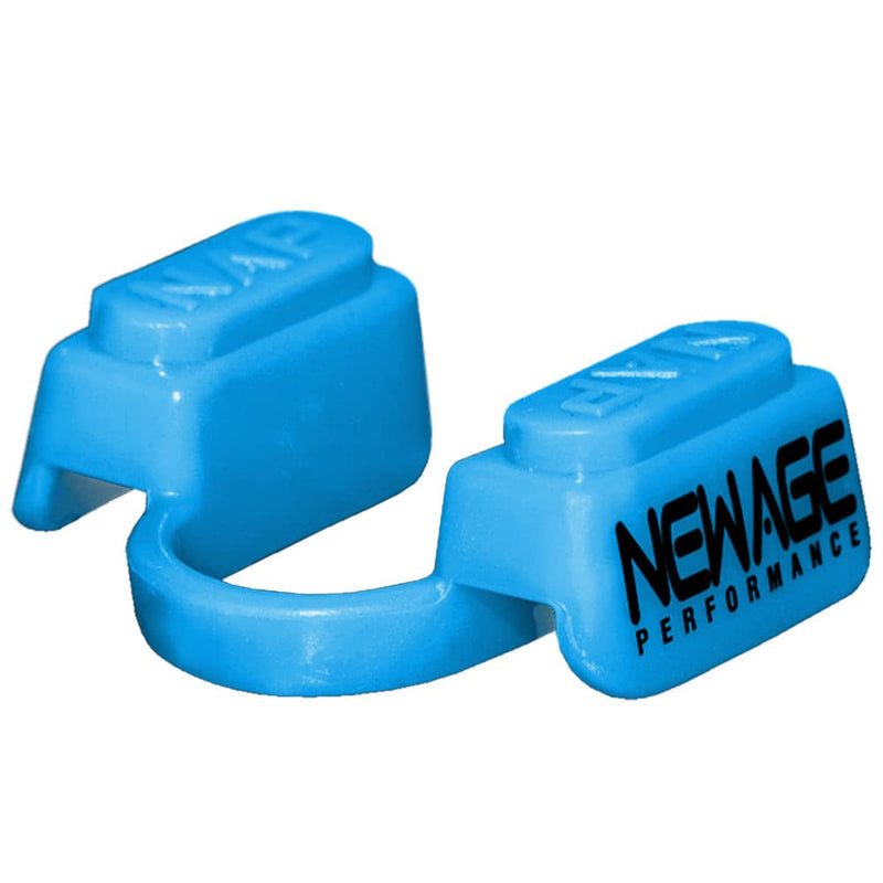 New Age Performance 5DS Universal Fitness Mouthpiece, Increase Athletic Performance for Endurance, Weightlifting & All Non-Contact Sports, Blue