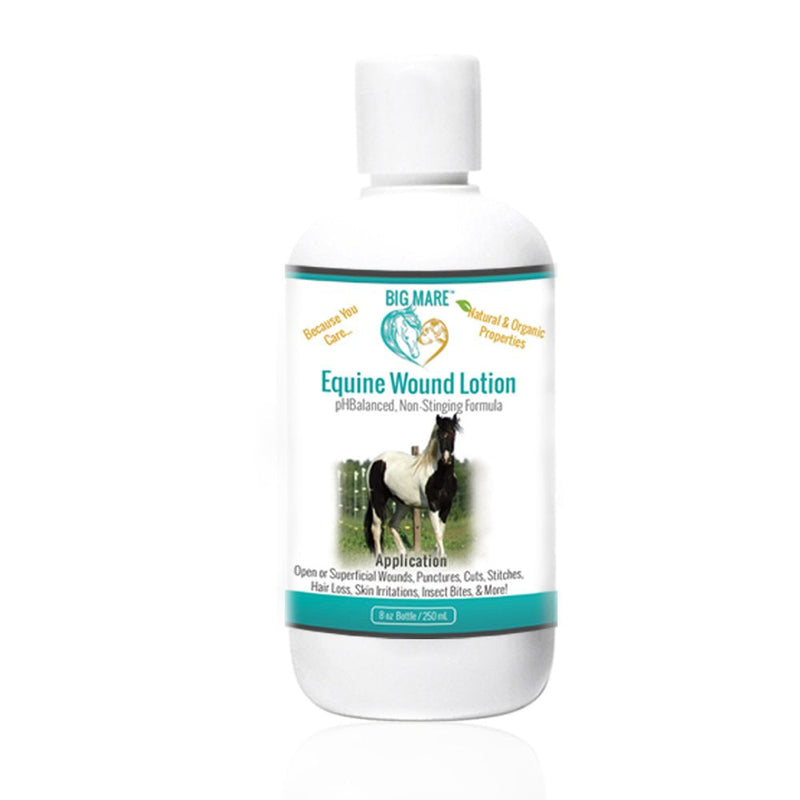 Horse Wound Lotion | Anti Bacterial/Anti Fungal | Healing, Soothing & Penetrating Formula | 8 oz Bottle - BeesActive Australia