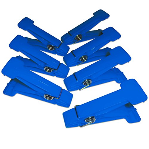 Rehabilitation Advantage Resistive Pinch Pin Hand Exercisers (Set of 7), Blue 0.35 Pound