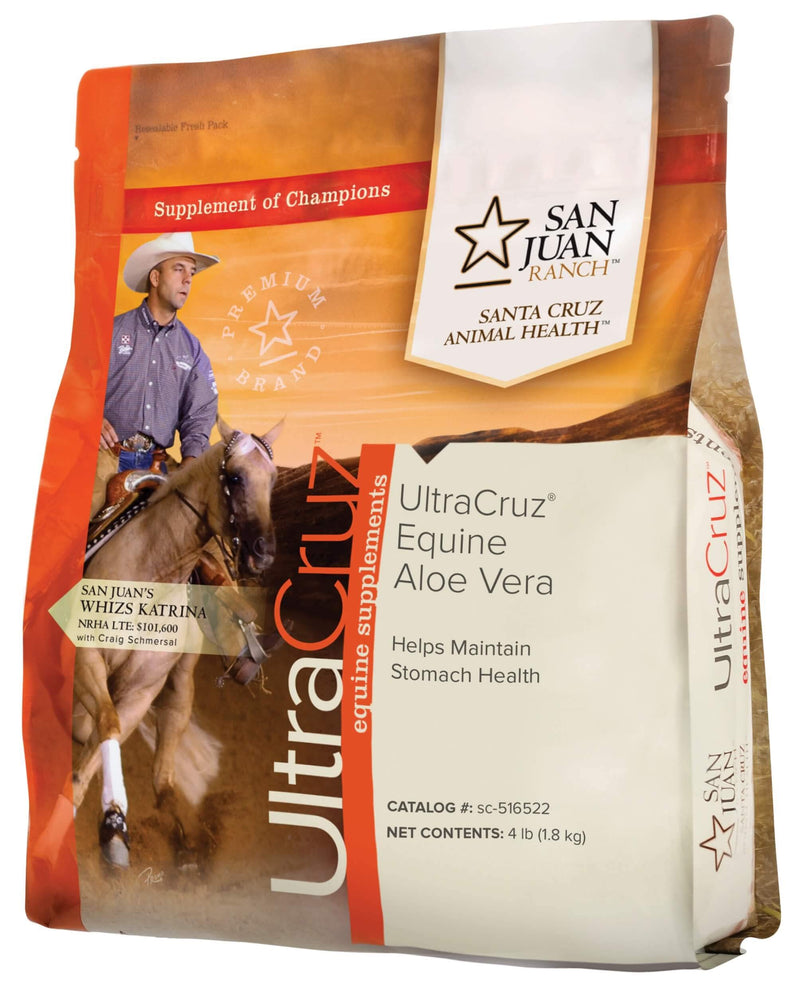 UltraCruz - sc-516522 Equine Aloe Vera Supplement for Horses, 4 lb, Pellet (64 Day Supply) - PawsPlanet Australia