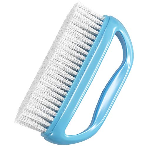 Konex Perfect-Grip Large Hand and Nail Brush 4" X 2-1/4" X 1-1/2" (Blue) Blue