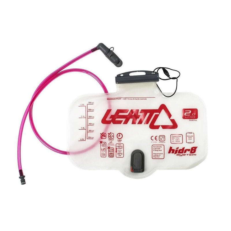 Leatt Brace Cleantech 70oz Flat Hydration Bladder with Tube and Bite Valve