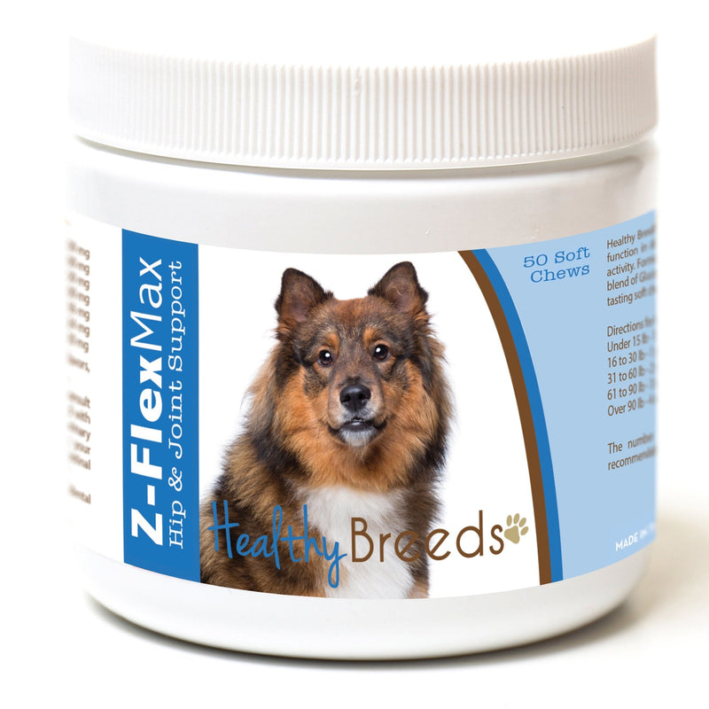 Healthy Breeds Eurasier Z-Flex Max Hip and Joint Soft Chews 50 Count 50 Ct