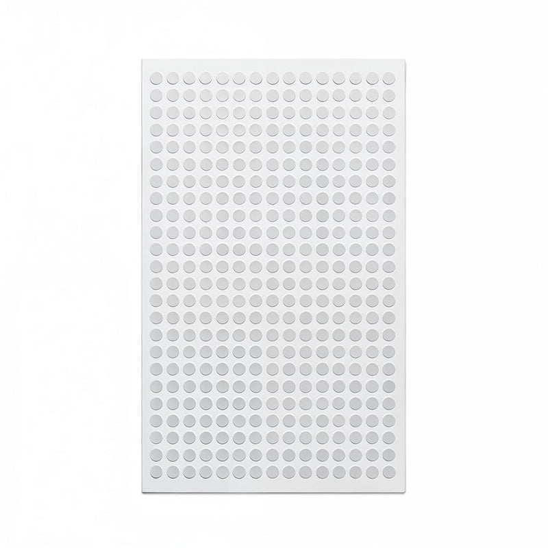 Golf Club & Golf Ball, White Reflective Dot Stickers, 3M Weatherproof Decals for Enhanced High Speed Camera Detection and Simulators, 1/4 Inch Size, Pack of 546