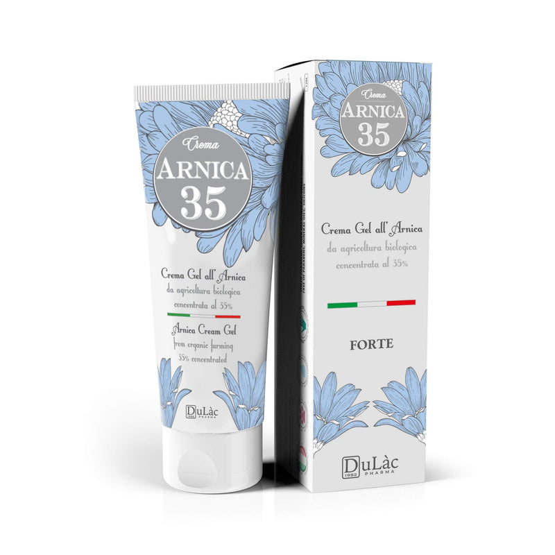 Dulàc Natural Arnica Gel Cream Extra Strong 2.53 Fl Oz with 35% Organic Arnica Montana Extracts for Joint and Muscle Relief, Made in Italy Arnica Bruise Cream Extra Strength, Cool Effect 2.53 Fl Oz (Pack of 1) - BeesActive Australia