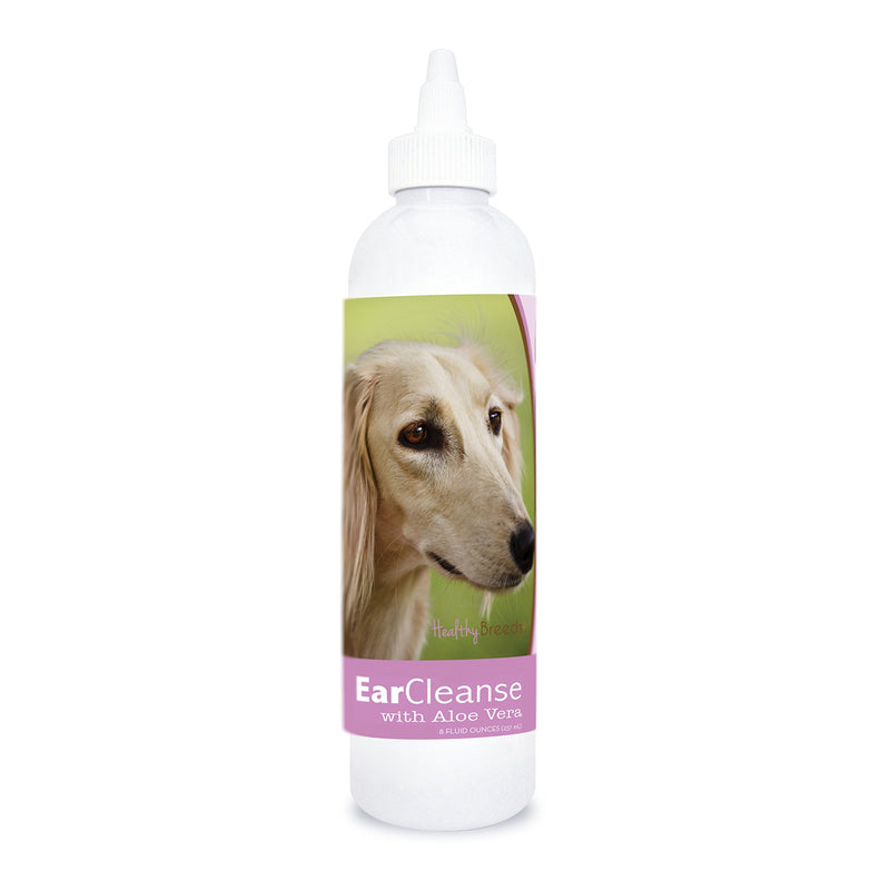 Healthy Breeds Saluki Ear Cleanse with Aloe Vera Sweet Pea and Vanilla 8 oz