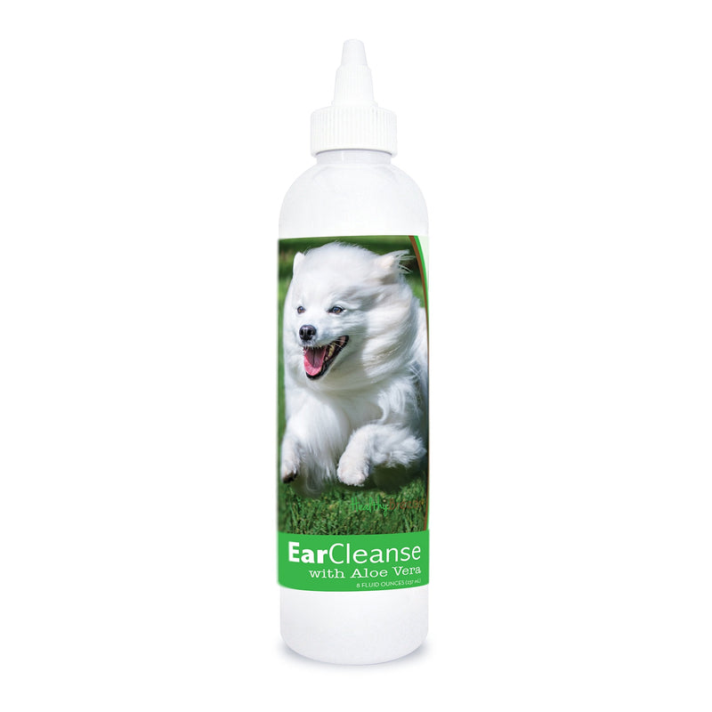 Healthy Breeds American Eskimo Dog Ear Cleanse with Aloe Vera Cucumber Melon 8 oz