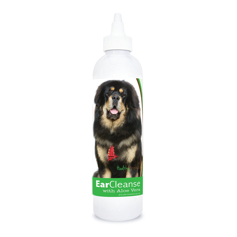 Healthy Breeds Tibetan Mastiff Ear Cleanse with Aloe Vera Cucumber Melon 8 oz