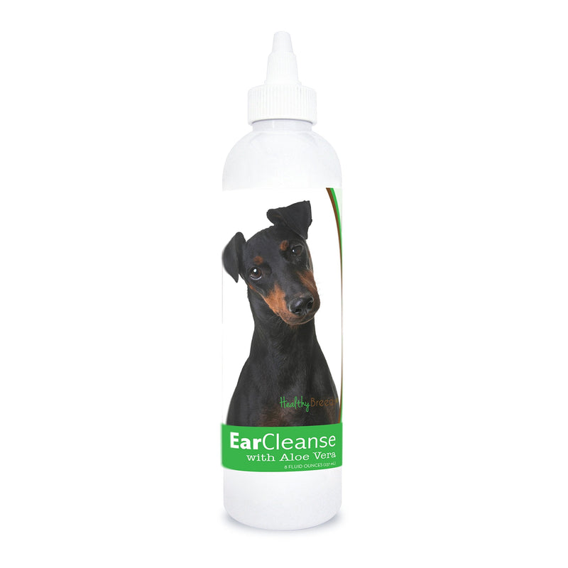 Healthy Breeds Manchester Terrier Ear Cleanse with Aloe Vera Cucumber Melon 8 oz
