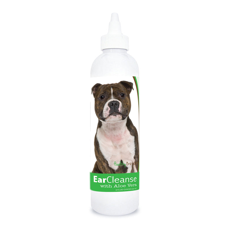 Healthy Breeds Staffordshire Bull Terrier Ear Cleanse with Aloe Vera Cucumber Melon 8 oz